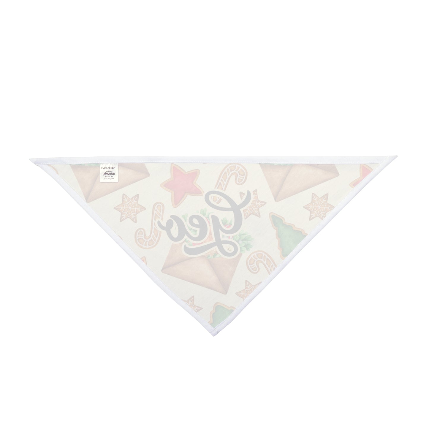 Pet Bandana - Holly Jolly Pup - Custom Name