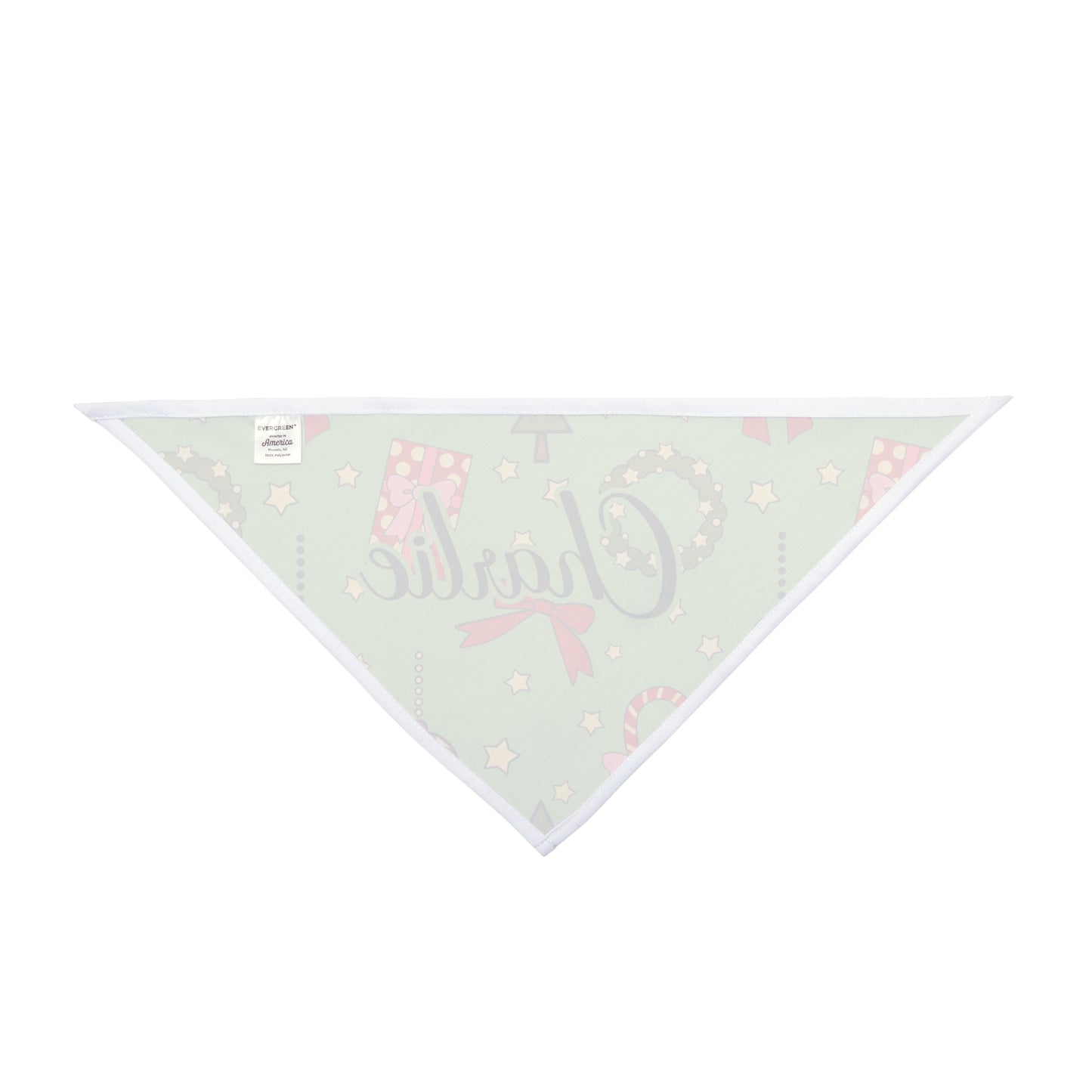 Pet Bandana - Jingle Bell Woof - Custom Name