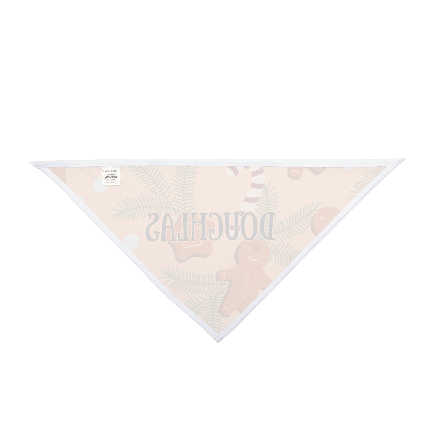 Pet Bandana - Santa’s Favorite Fluff - Custom Name