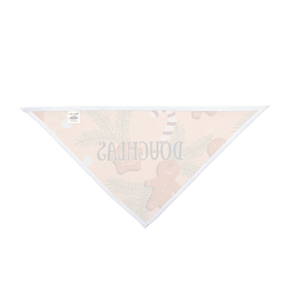 Pet Bandana - Santa’s Favorite Fluff - Custom Name