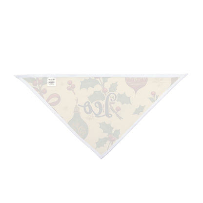 Pet Bandana - Feliz Navidog - Custom Name