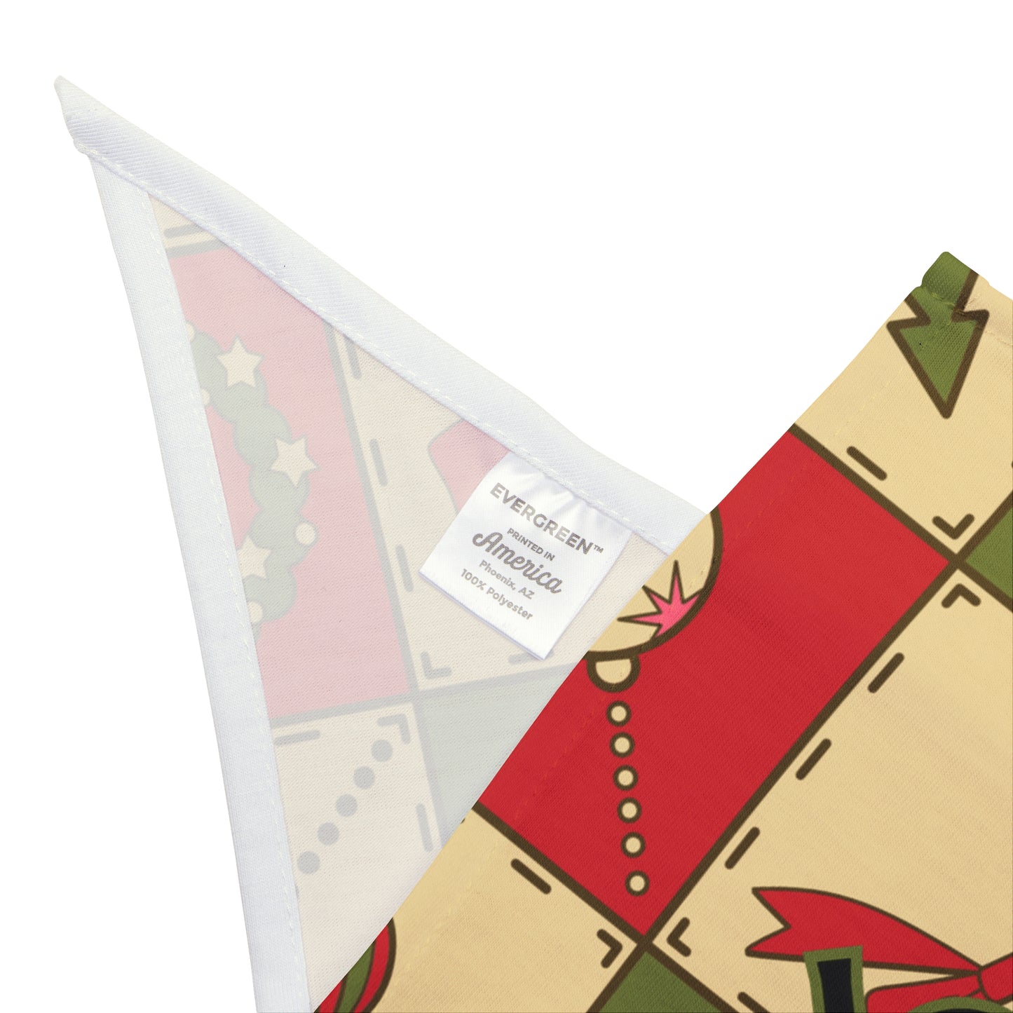 Pet Bandana - Santa’s Little Helper - Custom Name