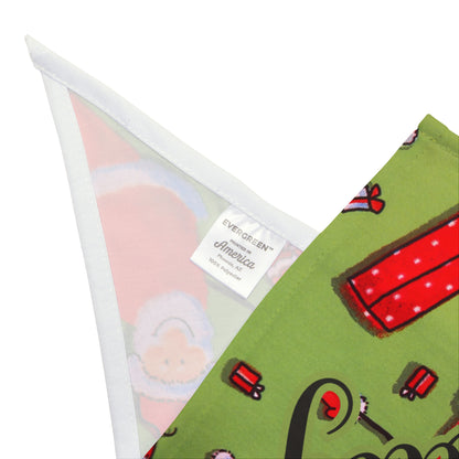 Pet Bandana - Santa’s Favorite Fluff - Custom Name