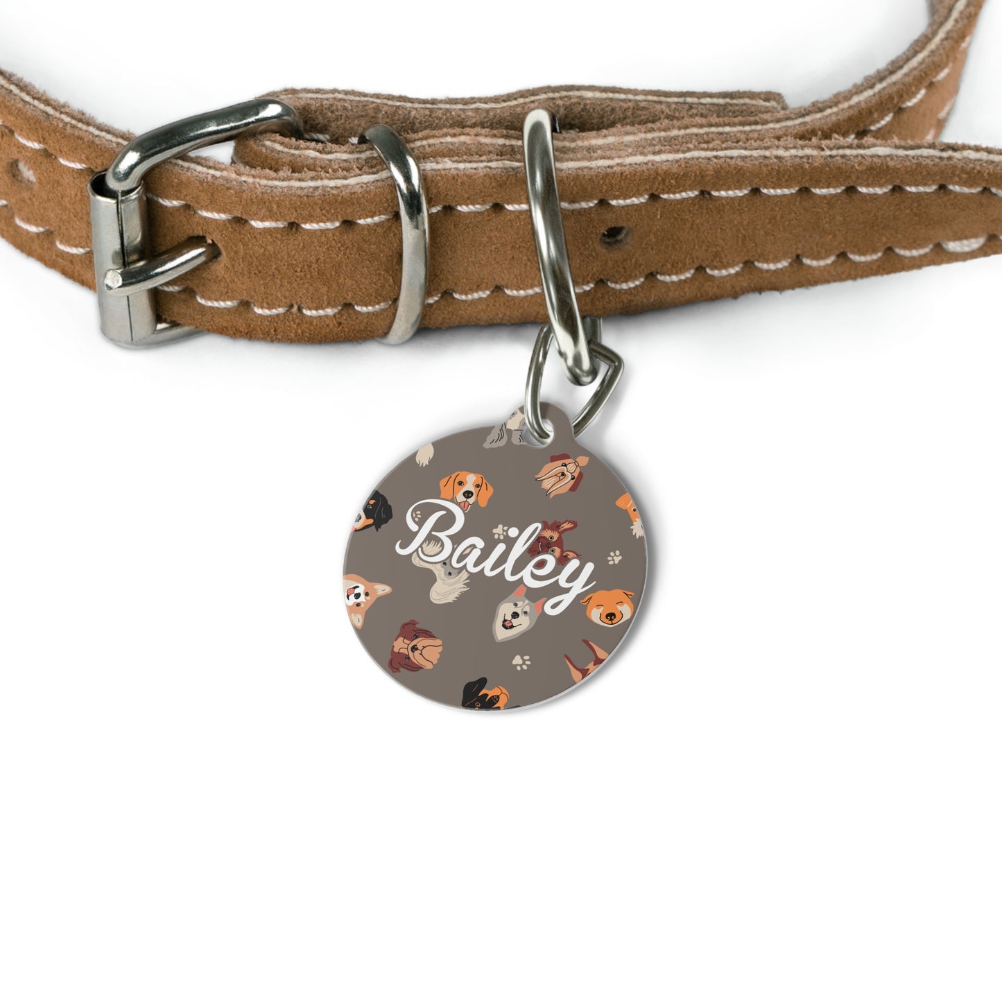 Personalized Pet Tag - Cloud Puff