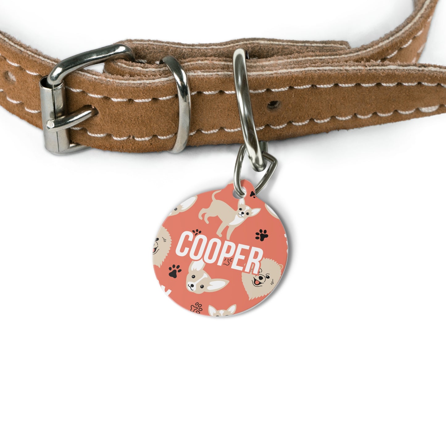 Personalized Pet Tag - Candy Cloud