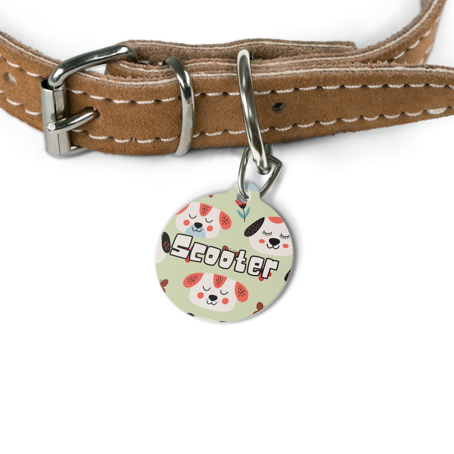 Personalized Pet Tag - Minty Fresh