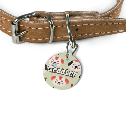 Personalized Pet Tag - Minty Fresh