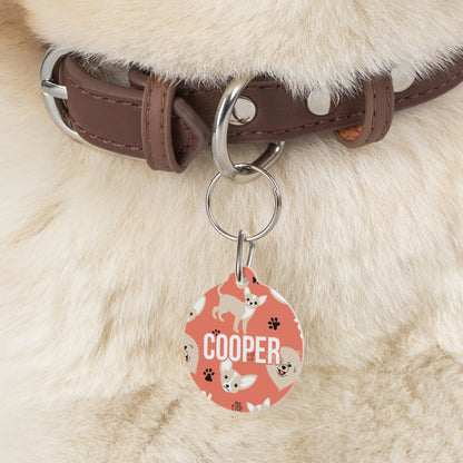 Personalized Pet Tag - Candy Cloud