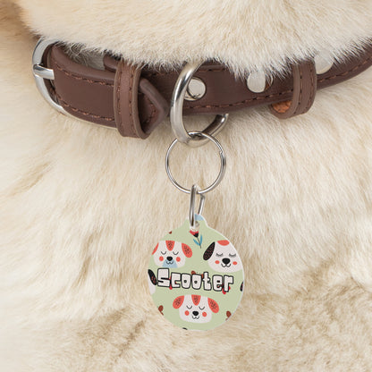 Personalized Pet Tag - Minty Fresh