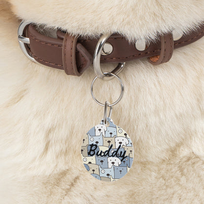 Personalized Pet Tag - Dreamy Dew
