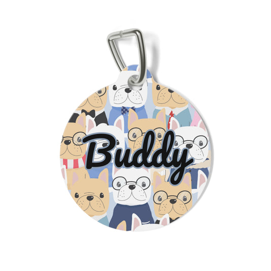 Personalized Pet Tag - Sky Pup