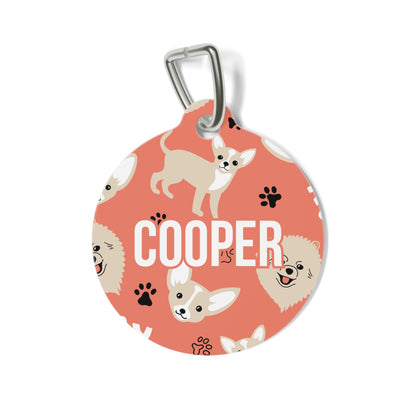 Personalized Pet Tag - Candy Cloud