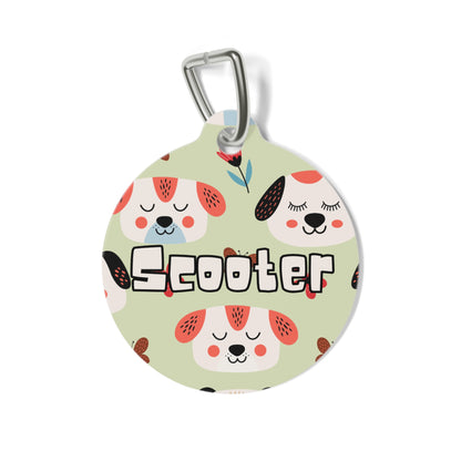 Personalized Pet Tag - Minty Fresh