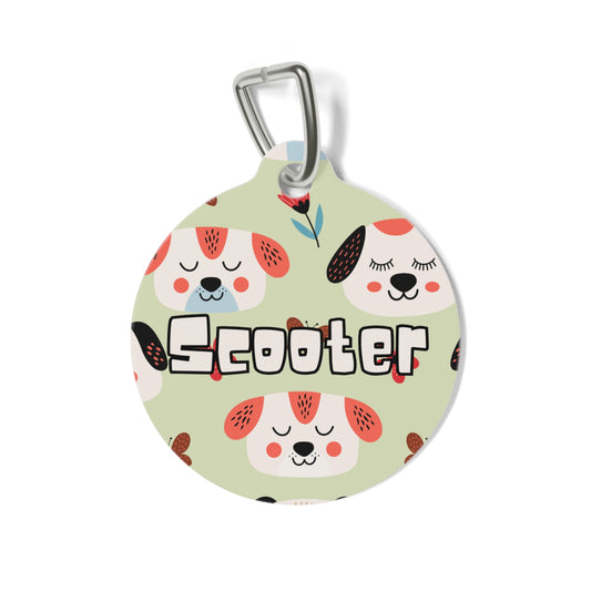 Personalized Pet Tag - Minty Fresh