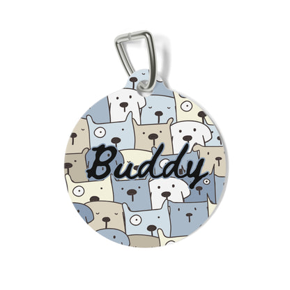 Personalized Pet Tag - Dreamy Dew