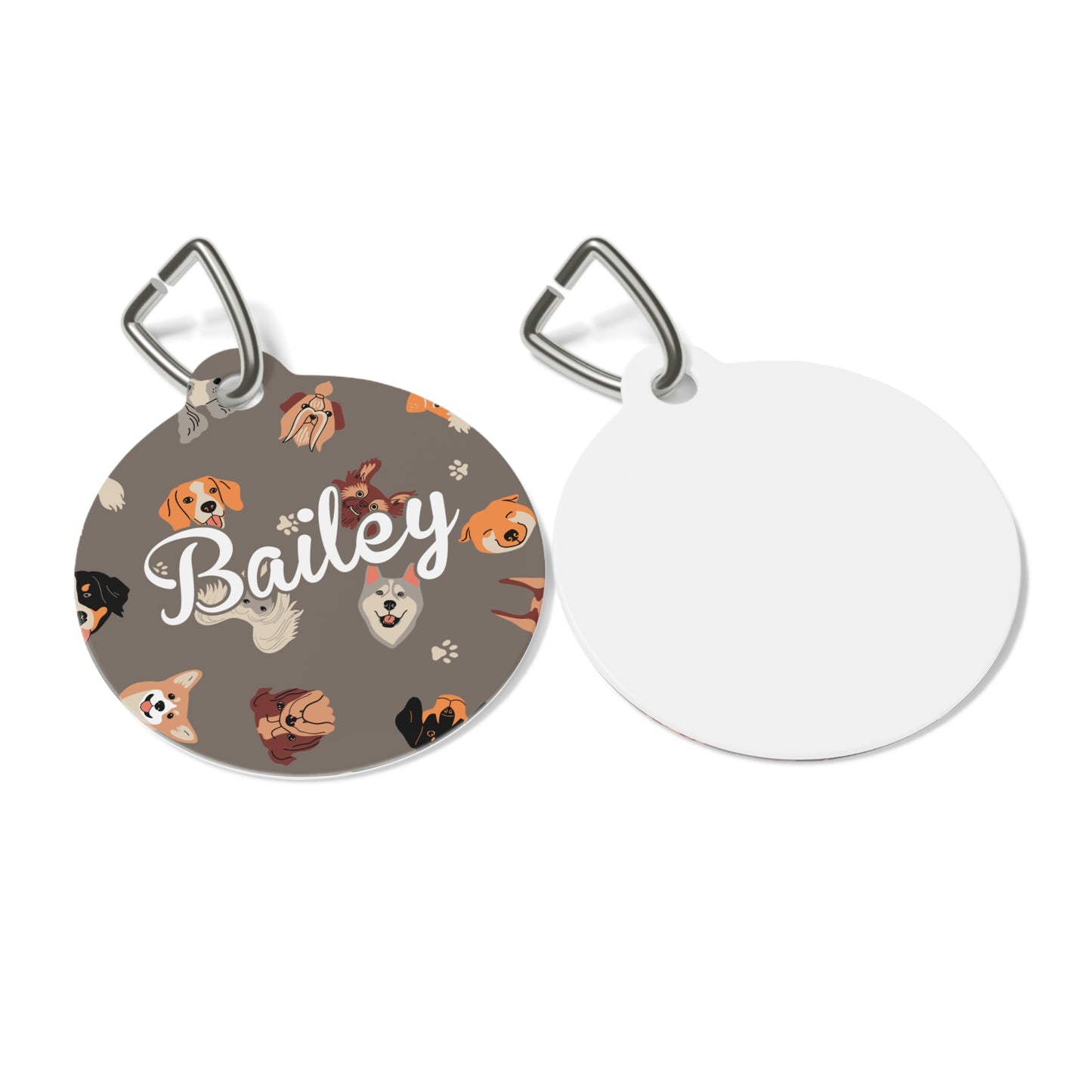 Personalized Pet Tag - Cloud Puff