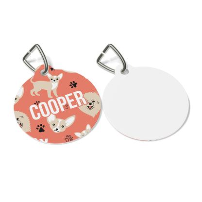 Personalized Pet Tag - Candy Cloud