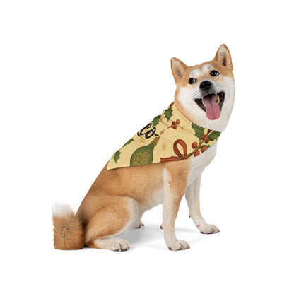 Pet Bandana - Feliz Navidog - Custom Name