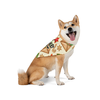 Pet Bandana - Holly Jolly Pup - Custom Name